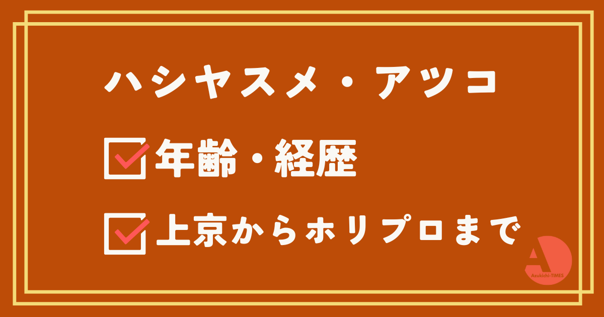 ハシヤスメ・アツコアイキャッチ